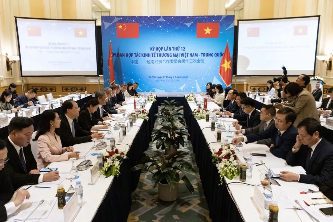 中越经济贸易合作委员会第十二次会议在越南召开